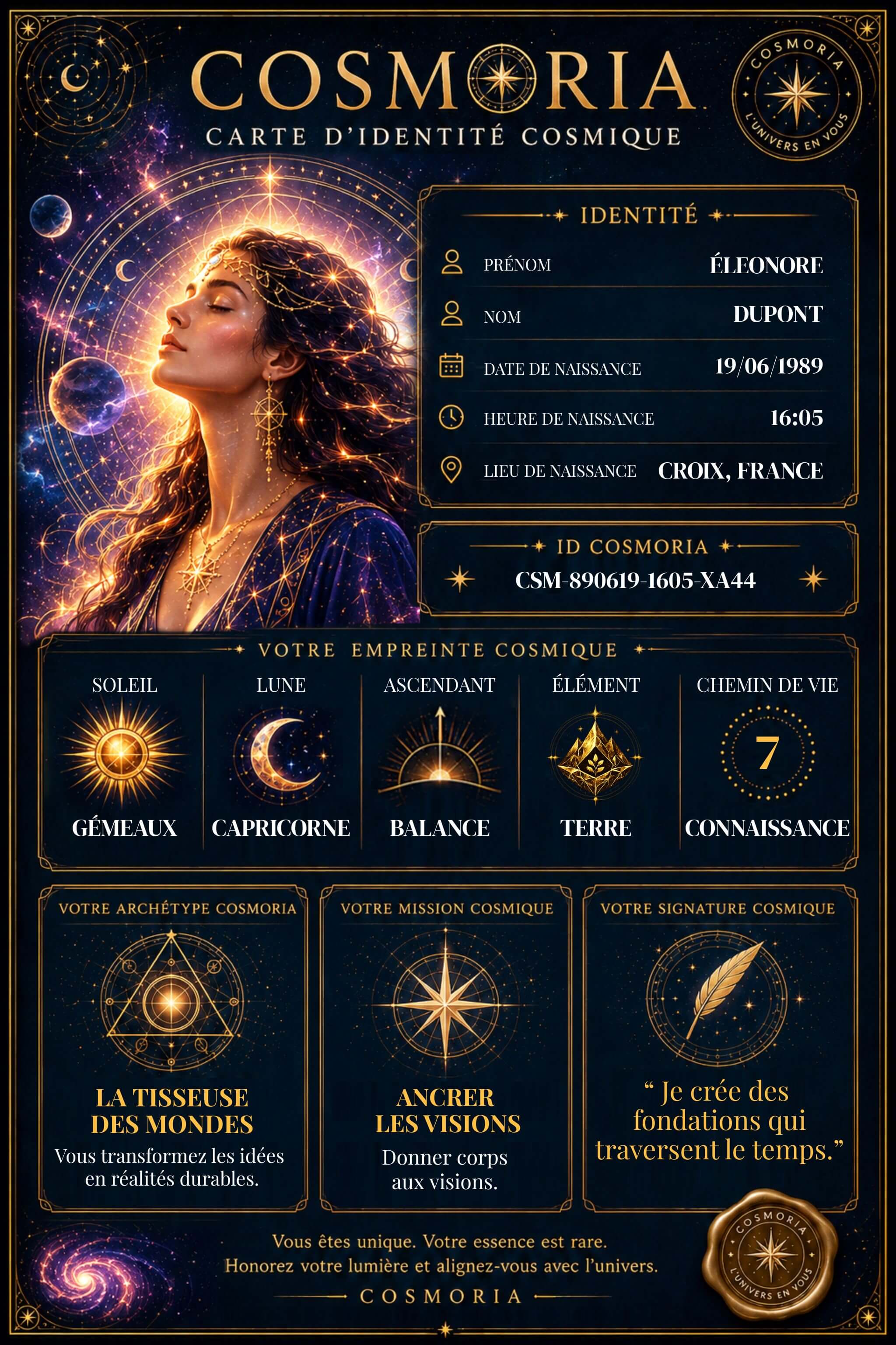 ID COSMIQUE x